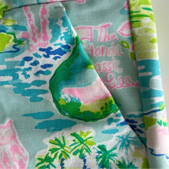 Lilly Pulitzer Women's Beaumont Honda Classic French Toile Golf Shorts Sz 2 - Picture 5 of 9